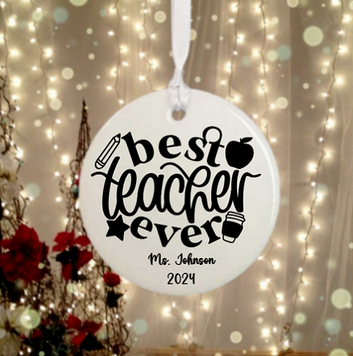 Ornament - Best Teacher Ever