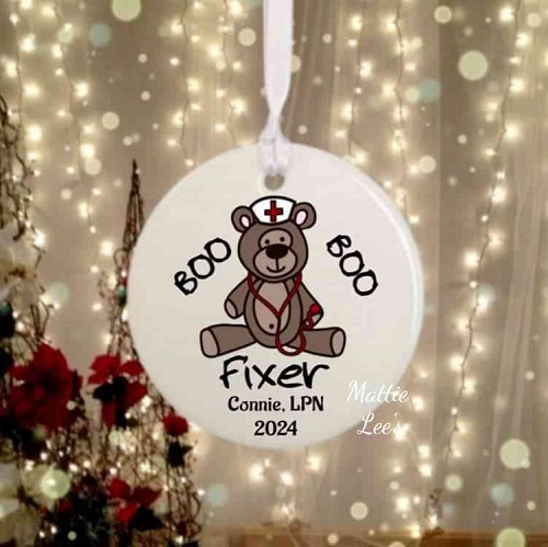 Ornament - Nurse Boo Boo Fixer