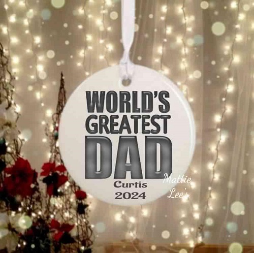 Ornament - World's Greatest Dad