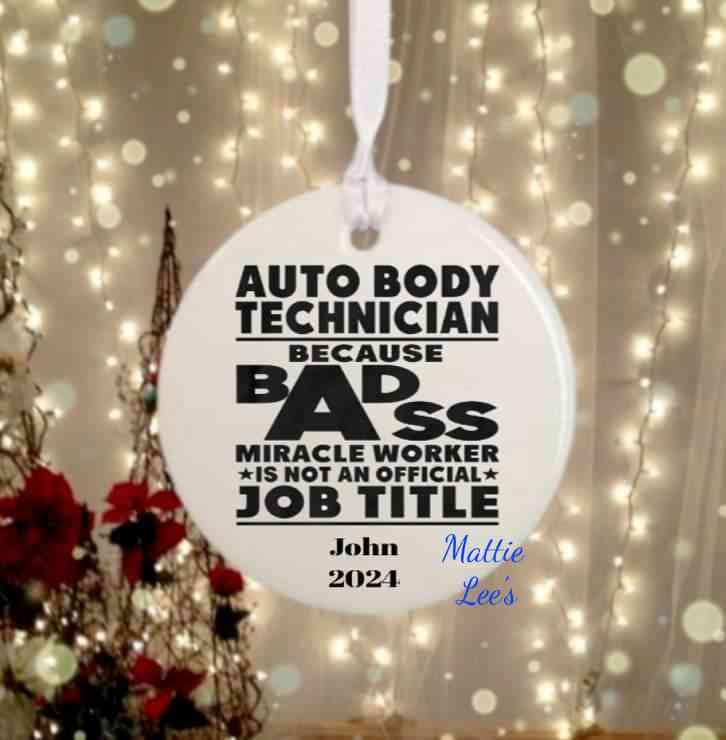 Ornament - Auto Body Technician