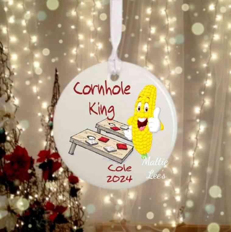 Ornament - Cornhole King