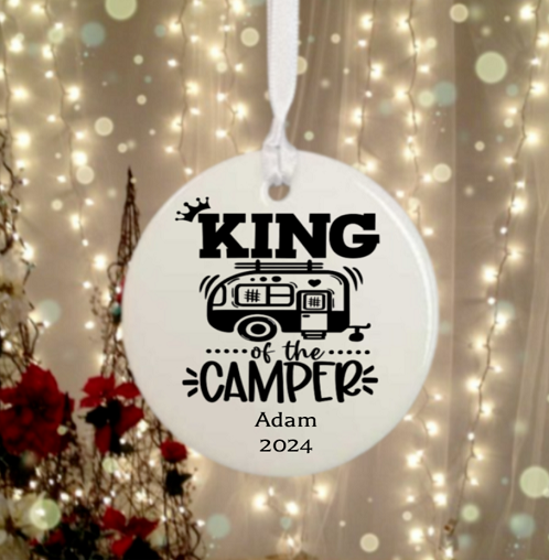 Ornament - King of The Camper