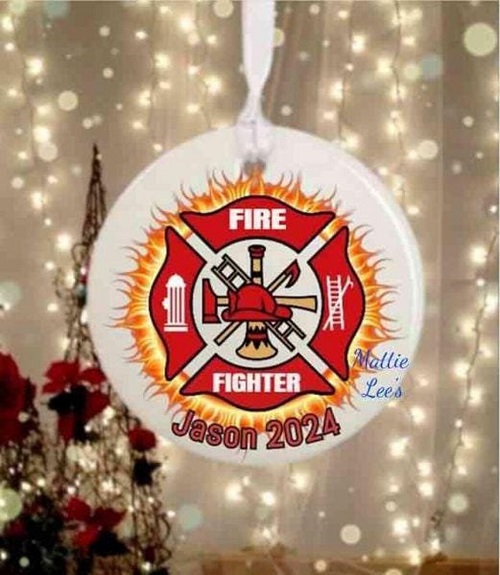 Ornament - Fire Dept