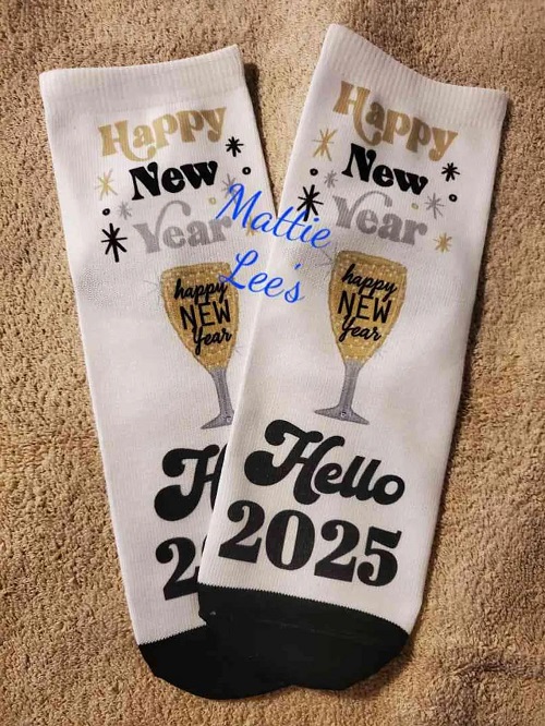 Socks - Happy New Year 2025