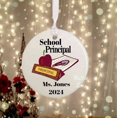 Ornament - School Principal