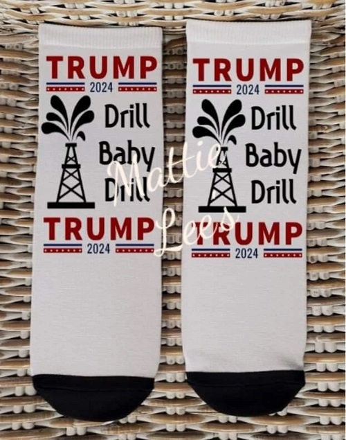 Socks - Trump Drill Baby Drill