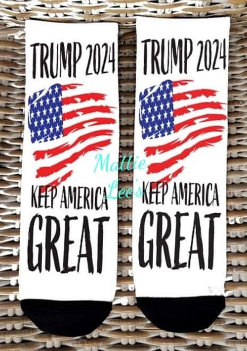 Socks - Trump Keep America Great